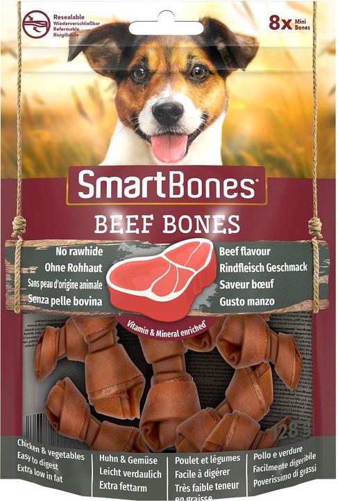 Produktbild SmartBones Beef Bones (Adult, 8 Stk., 109 g)