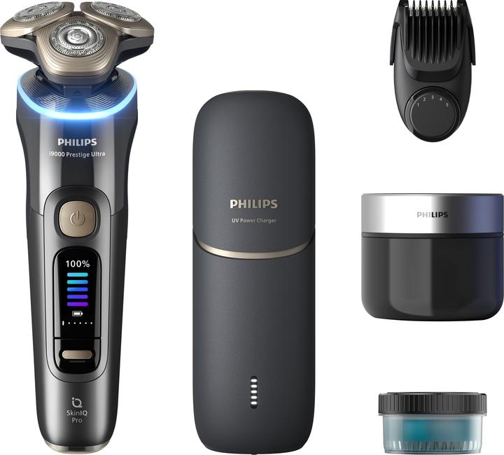 Produktbild Philips i9000 Prestige Ultra XP9402/46 Elektrischer Nass- & Trockenrasierer mit SkinIQ Pro