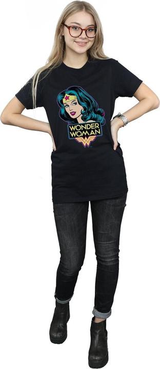 Image du produit Wonder Woman T-Shirt coton tête de femme/femme (XXL)