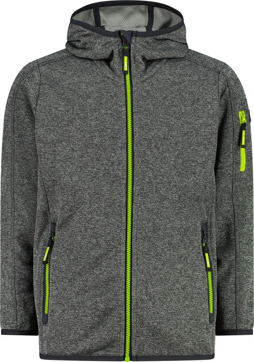 Actual product image CMP Campagnolo Kid's Jacket Fix Hood Knitted + Mesh (152)