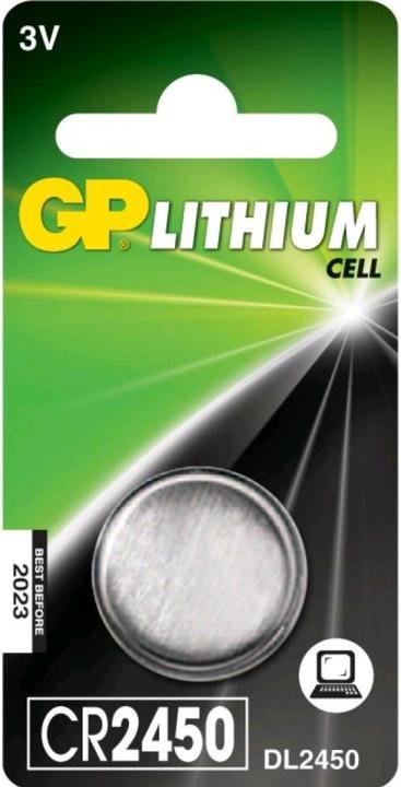 Image du produit GP Batteries Pile bouton (1 pcs, CR2450, 610 mAh)