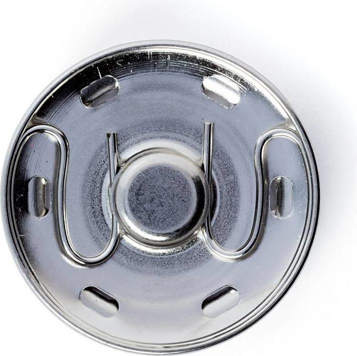 Produktbild Prym Annähdruckknopf, silber 30 mm, Karte 2 Stk., nickelfrei
