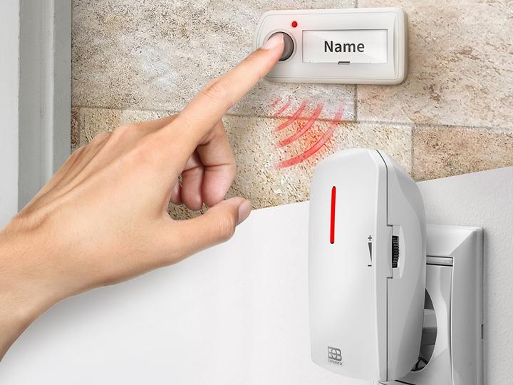 Actual product image Elektrobock Radio doorbell BZ11-21 (Wired)