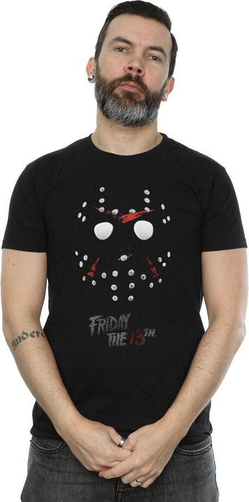 Produktbild Absolute Cult Jason Hockey Mask TShirt (M)