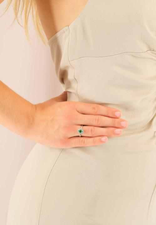 Actual product image Muau Ring (56, 950 Platinum)
