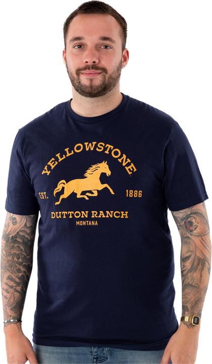 Produktbild Yellowstone Dutton Ranch TShirt kurzärmlig (S)