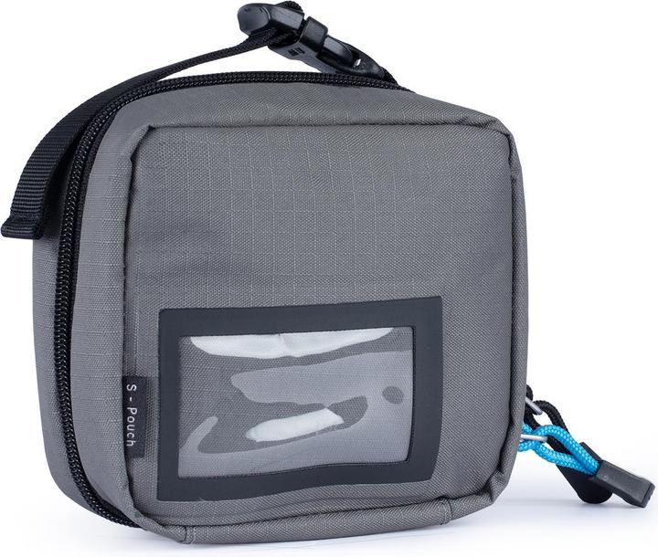 Actual product image F-Stop Accessory Pouch Small Gargoyle (Grey) Black Zipper (Camera shoulder bag)