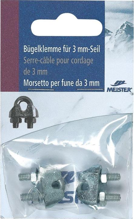 Image du produit Meister Serre-câble pour corde de 3 mm (0.00 m)
