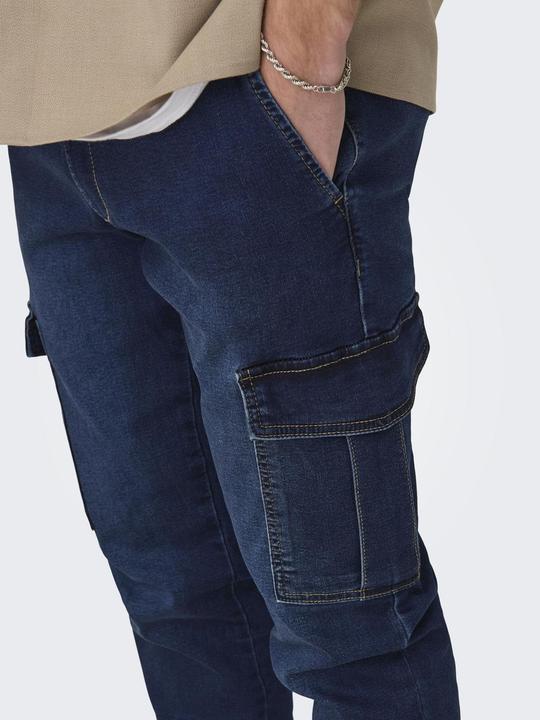 Produktbild Only & Sons ONSWEFT REG. CASE DB JOG 7403 PIM DNM BF Slim Fit Jeans (34)