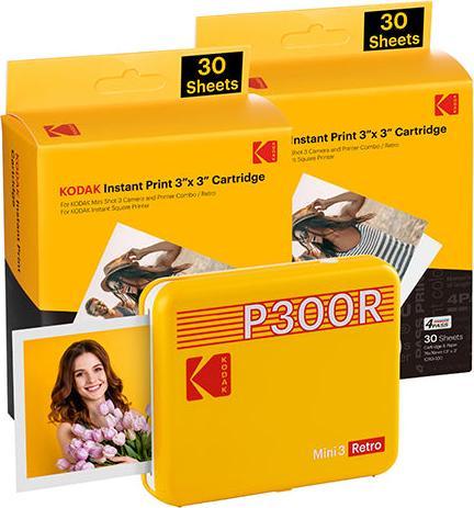 Image du produit Kodak Mini 3 Retro P300RY60 (Thermodirecte, Couleur)