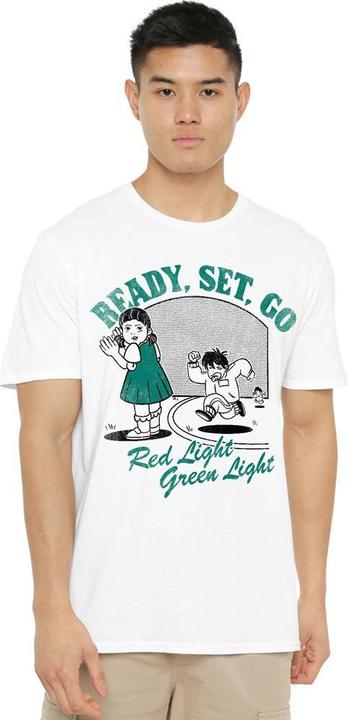 Image du produit Squid Game - T-shirt RED LIGHT GREEN LIGHT - Homme (4XL)