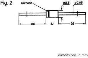 Immagine prodotto Velleman DIODO ZENER 51V-1,3W