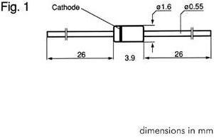 Image du produit Velleman DIODE ZENER 12V - 500mW