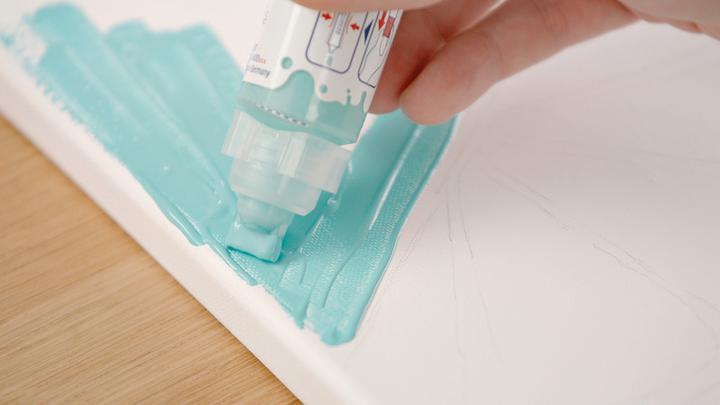 Produktbild Edding Acrylmarker 5400 Double Liner (Pastellblau, 10 mm, 1 x)