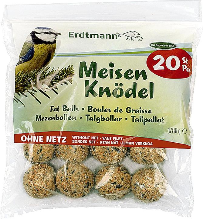 Actual product image Erdtmann Meisenknödel ohne Netz 20Stück (20 x, 1.81 kg)