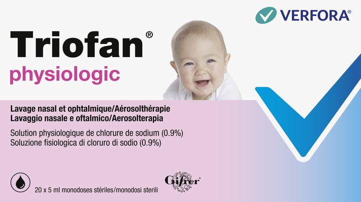 Actual product image Triofan Nasal drops physiologic (20 Piece)