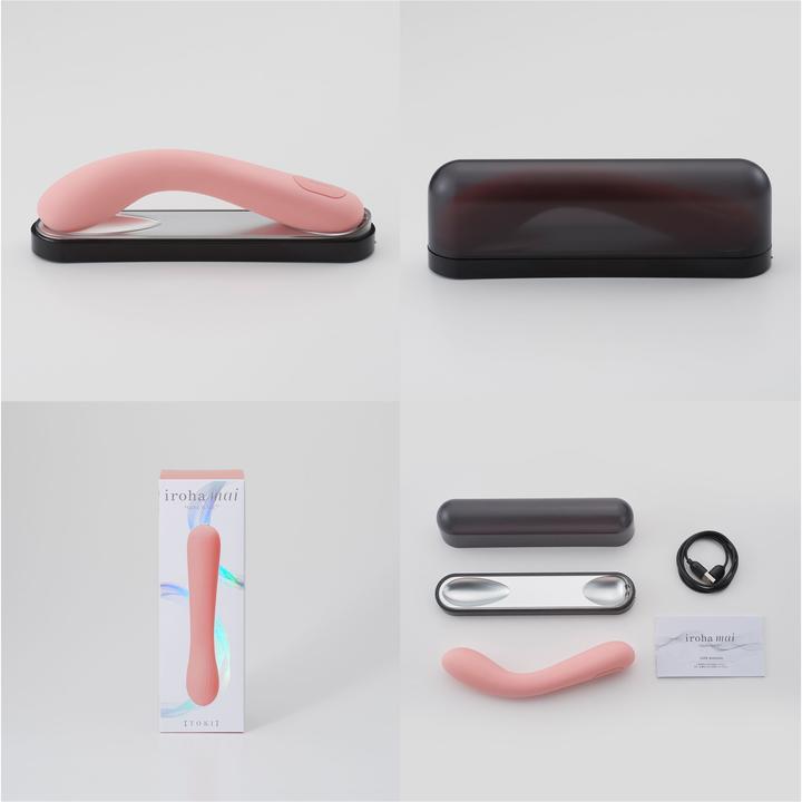 Actual product image Iroha mai TOKI Haptic WAVE vibrator japanese pink