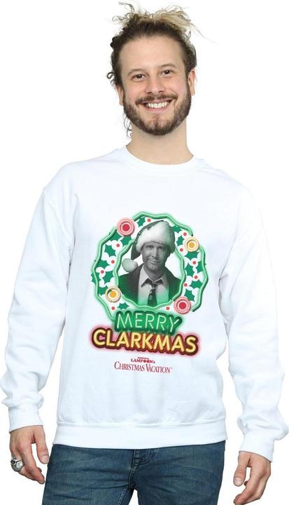 Immagine prodotto National Lampoon´s Vacation National Lampoon's Christmas Vacation Greyscale Clarkmas Felpa Natale Uomo (XXL)