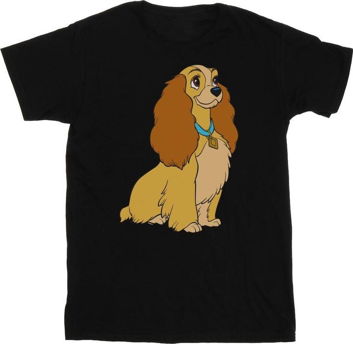 Immagine prodotto Disney Lady And The Tramp Lady Spaghetti Heart Maglietta Ampia Donna (M)