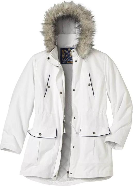 Actual product image Atlas For Women Womens/Ladies Hooded Water Repellent Parka (M)