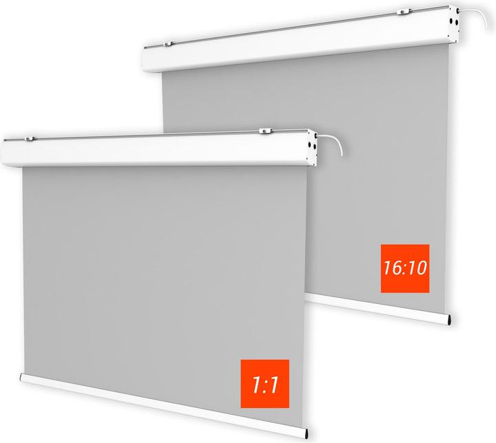 Actual product image Celexon Expert - screen - ceiling mounting possible, suitable for wall mounting - motorized (155.90", 1:1)