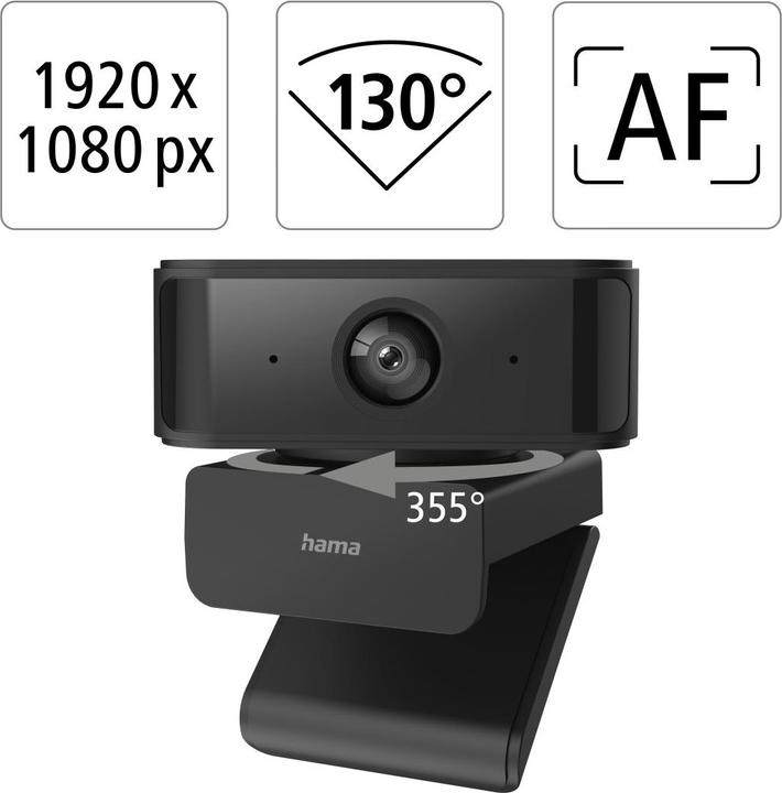 Produktbild Hama C-650 Face Tracking (2.07 Mpx)