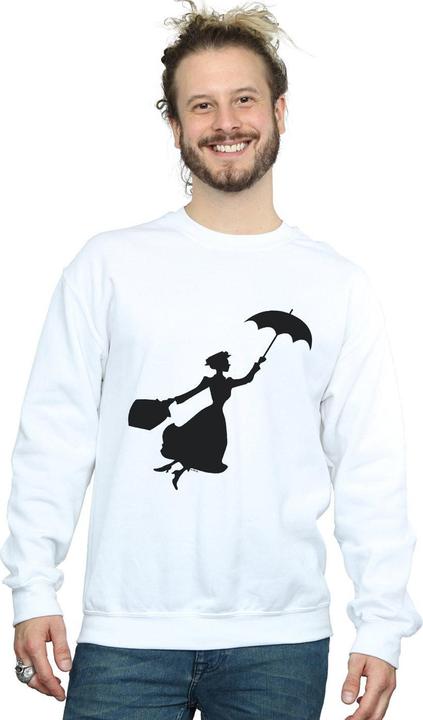 Produktbild Disney Mary Poppins Flying Silhouette Sweatshirt (4XL)