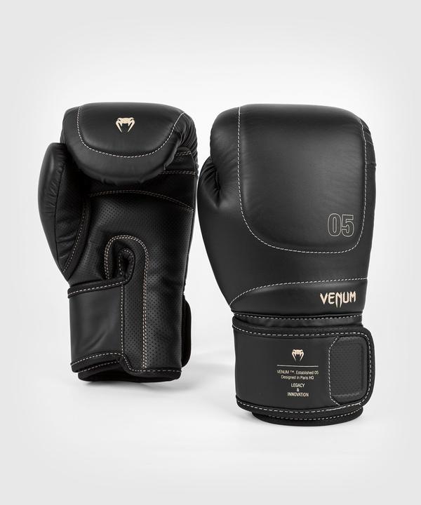 Venum Impact Evo Boxing Gloves - Black - 14 Oz (14 OZ)