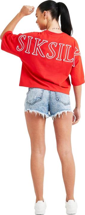 Immagine prodotto Siksilk Maglietta Corta Con marchio Donna (36 D)