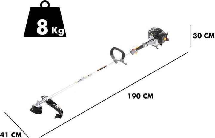 Actual product image alpina ABR 32 petrol brush cutter