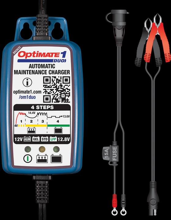 Produktbild Tecmate Optimate 1 Duo (12V, 0.60 A)