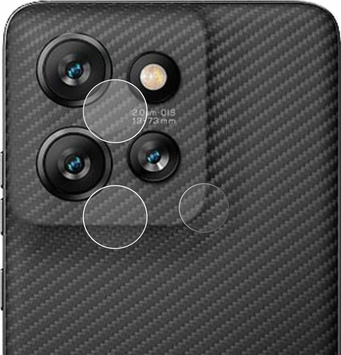 Actual product image BROTECT Protective glass screen protector clear (1 Piece, Motorola ThinkPhone)