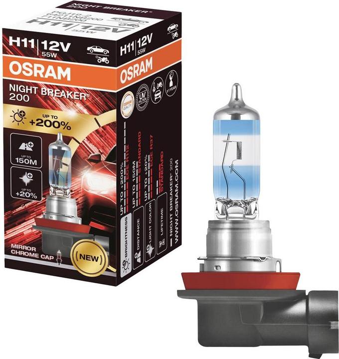 Produktbild Osram Night Breaker 200 H11 (H11)