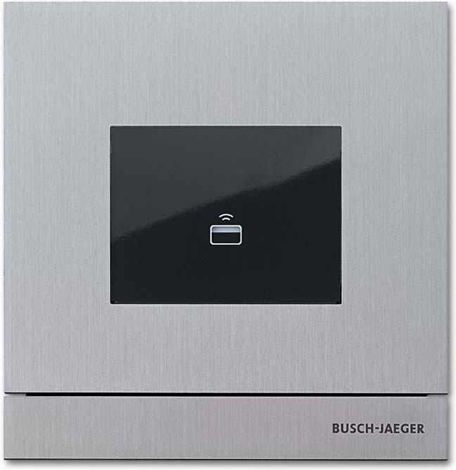 Actual product image Busch-Jaeger BJ 83100/72-660 Welcome access control with transponder stainless steel (Key card)