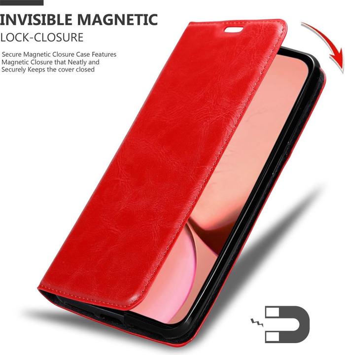 Productafbeelding Cadorabo Boek Invis. Magnetisch deksel (Apple iPhone 13)