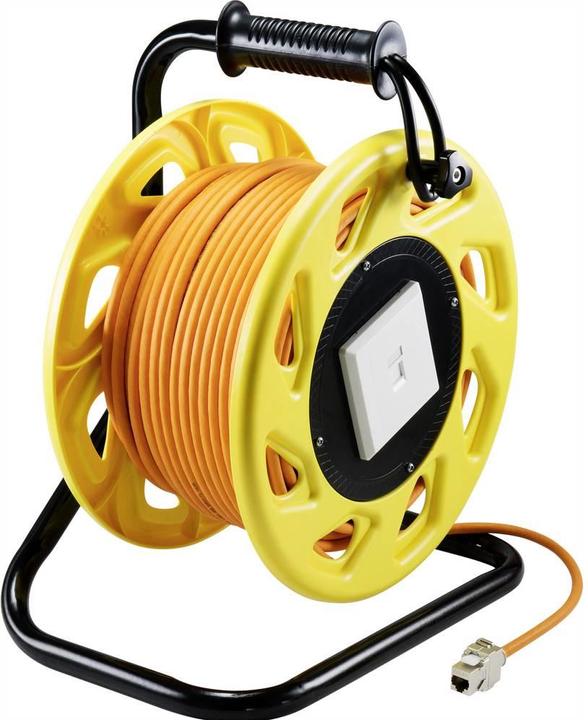 Actual product image Renkforce Network cable drum CAT 7A S/FTP RJ 45 90 m (S/FTP, CAT7a, 90 m)