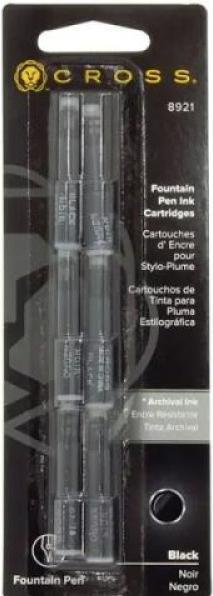 Produktbild Cross Ersatzpatronen Tintenpatrone (Füllertinte, Schwarz)