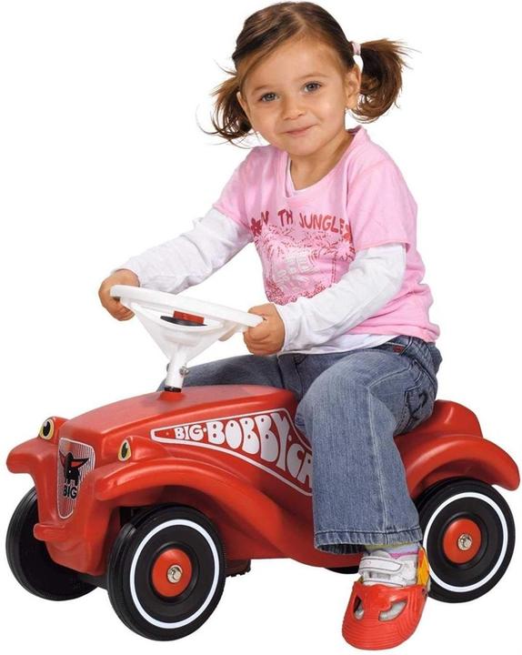 Actual product image BIG Bobby-Car with whisper tyres and red shoe protectors
