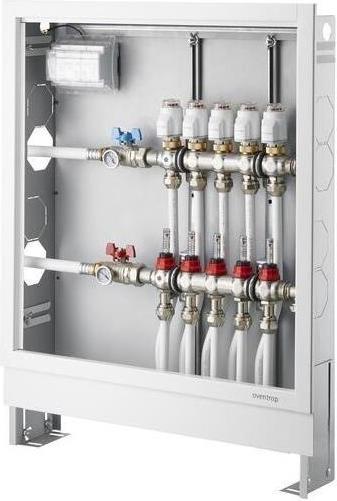 Actual product image Oventrop OV built-in cupboard St galvanised no. 4 1200x760-885x115-180mm