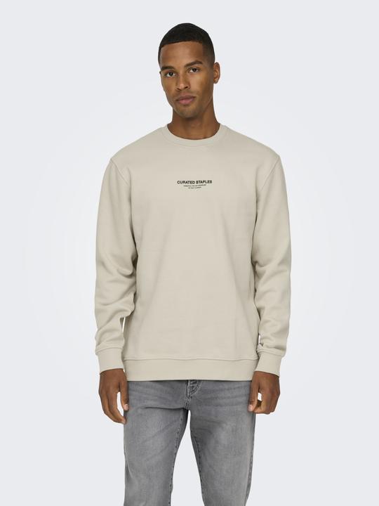 Produktbild Only & Sons Onscurated Reg Crew Neck Sweat Noos (XXL)