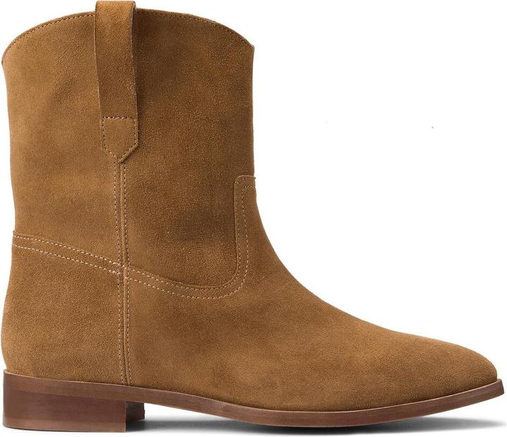 Actual product image La Redoute Collections Flache Boots aus Veloursleder (39)