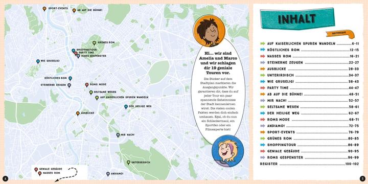 Produktbild Kinderreiseführer Komm mit nach Rom (Deutsch, Moira Butterfield, 2022)