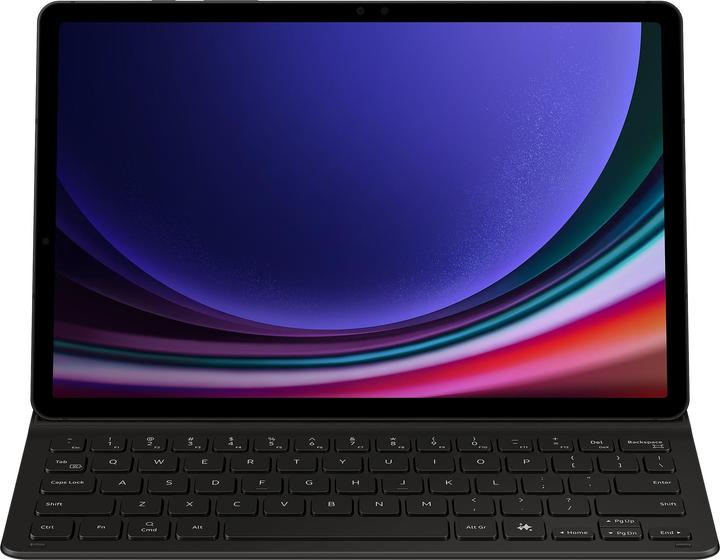 Actual product image Samsung Book Cover Keyboard Slim (DE, Galaxy Tab S9, Galaxy Tab S9 FE)