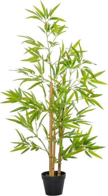 Actual product image Swisshandel24 Artificial Bamboo Artificial Plant Decoration Artificial Tree Decoration 120cm (120 cm)