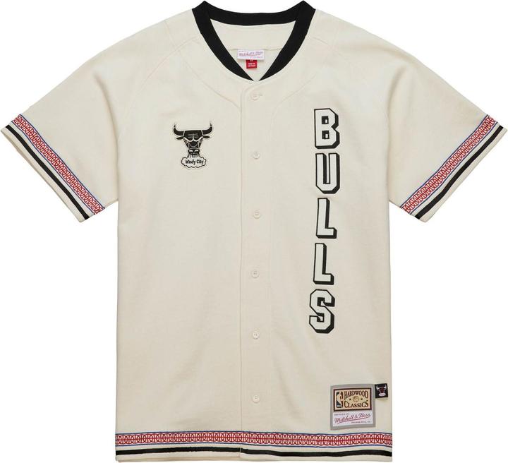 Produktbild Mitchell & Ness Dune Royal Button Up Chicago Bulls Shirt - S (S)