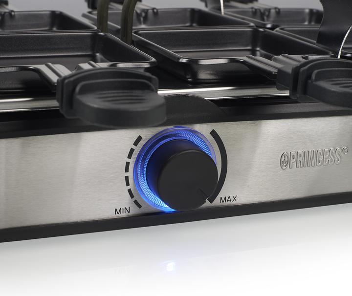 Produktbild Princess Raclette 8 Stone und Grill Deluxe