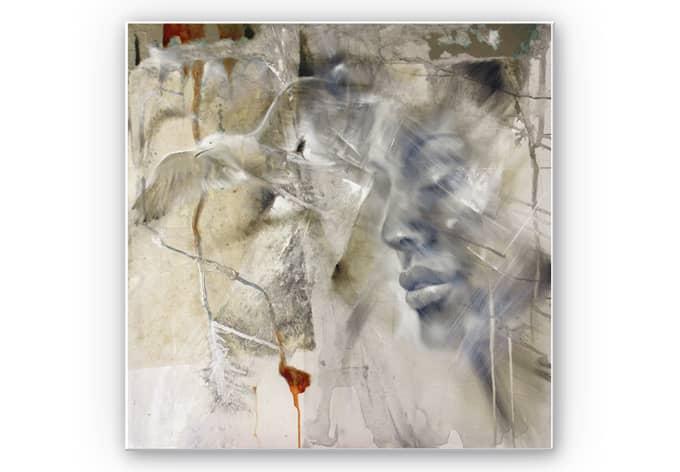Image du produit Trenddeko Schmucker - Lâcher prise (50 x 50 cm)