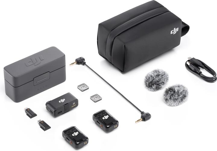 Image du produit DJI Mic 2 (2 TX + 1 RX + Charging Case)