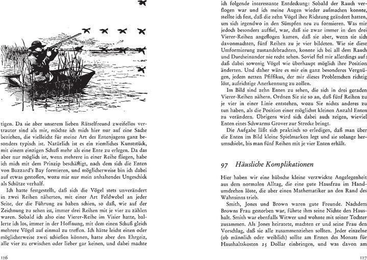 Actual product image Mathematische Rätsel und Spiele (German, Charlotte Francs, Martin Gardner, Sam Loyd, 2020)