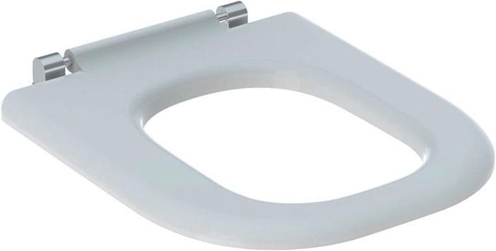 Actual product image Geberit WC seat ring RENOVA COMFORT barrier-free, antibacterial white